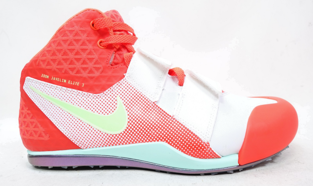 Nike Zoom Javelin Elite 3 Shoes Mens Size 8.5 Red Track Spikes FZ9626-100